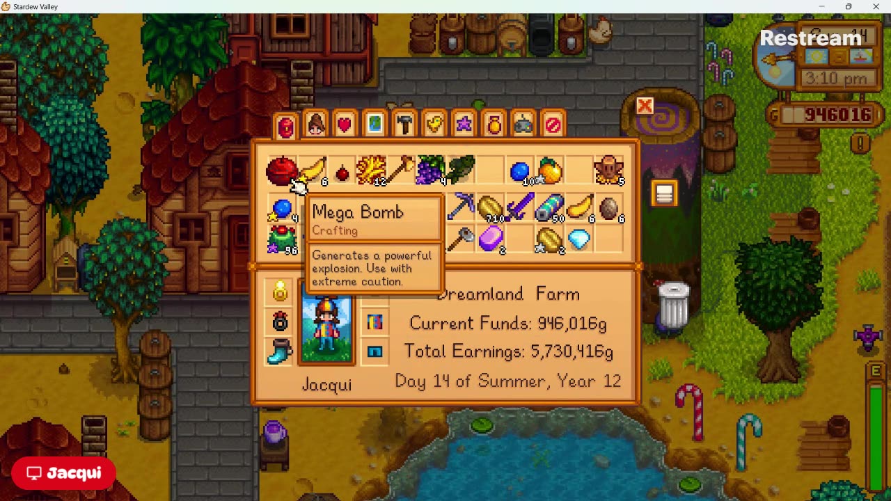 Live with Restream, December 12