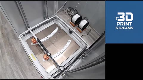 LIVE Large Format 3D Print - 09/26/2025
