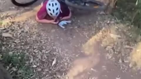 When mountain biking goes WRONG