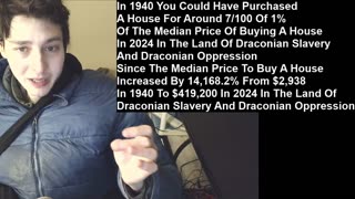 Outtake #558 Of In 1940 You Could Have Bought A House For 7/100 Of 1% Of The Price Of Buying A House