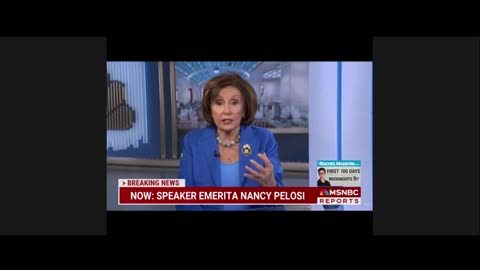 Nancy Pelosi: It Doesn't Reach The Level Of Trump's Lack Of Sophistication In Terms Of Intelligence