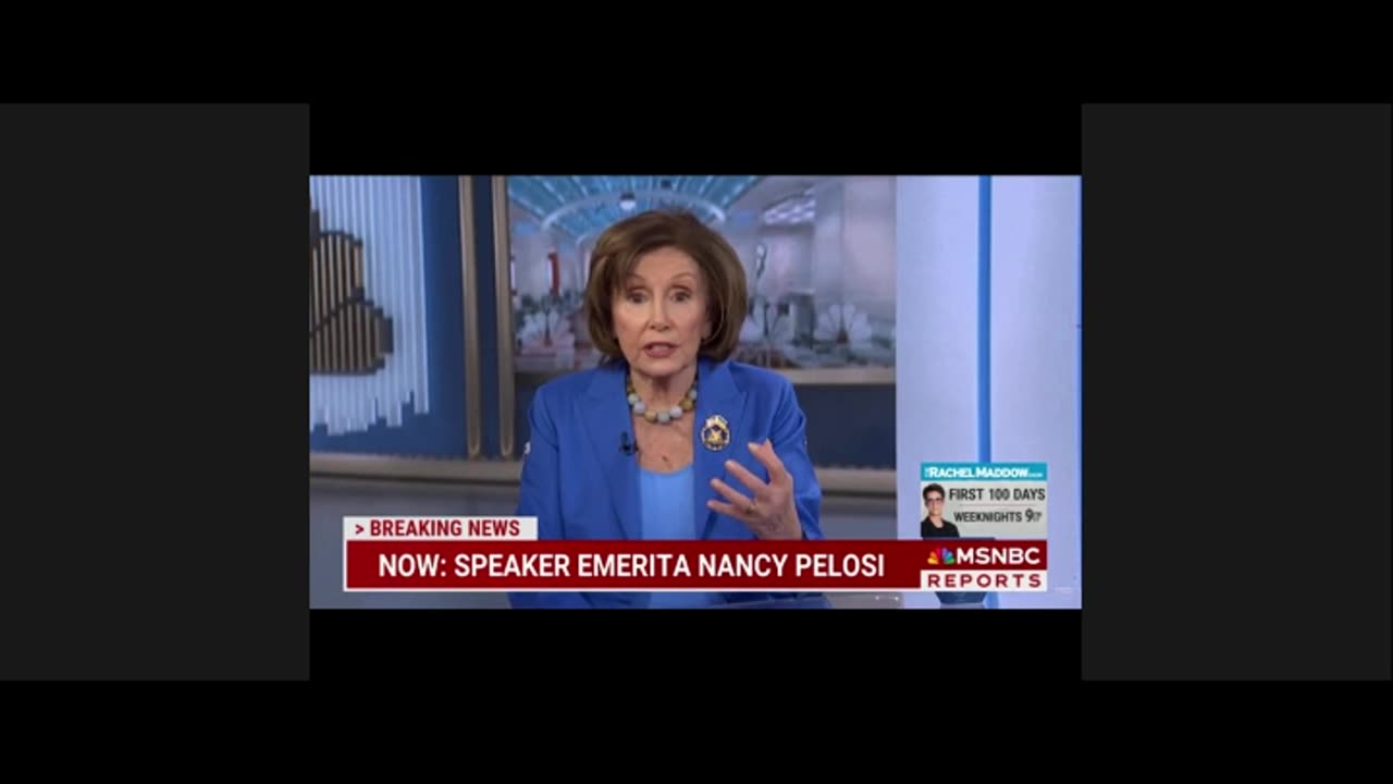 Nancy Pelosi: It Doesn't Reach The Level Of Trump's Lack Of Sophistication In Terms Of Intelligence
