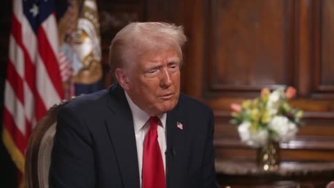President Donald Trump Interview with Bret Baier at Mar-A-Lago