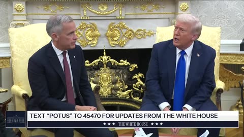 Trump Meets Canada’s PM Carney: Trade Tensions & Friendly Banter | USA-Canada | Amaravati Today