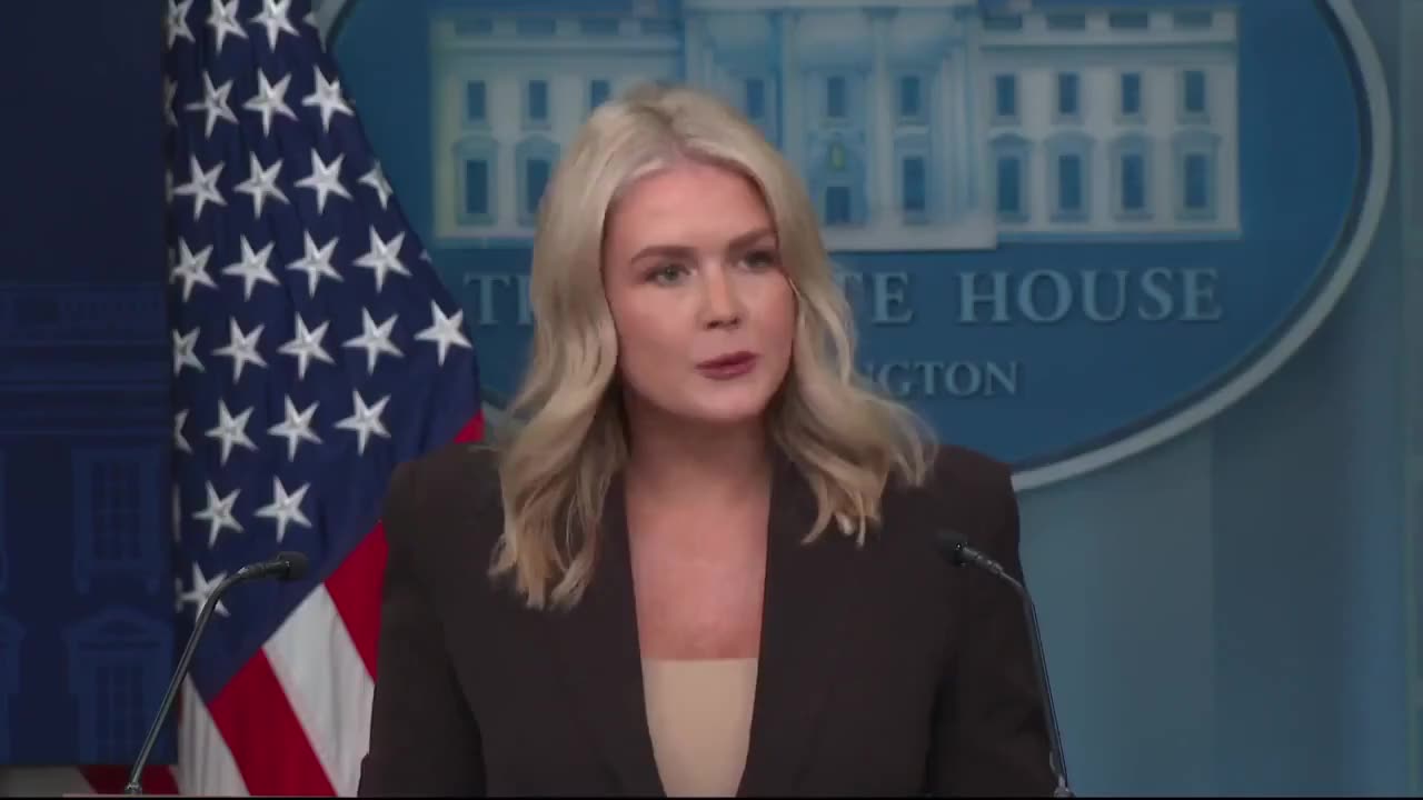 Karoline Leavitt says that Scott Bessent is now involved in uncovering the funders of ANTIFA