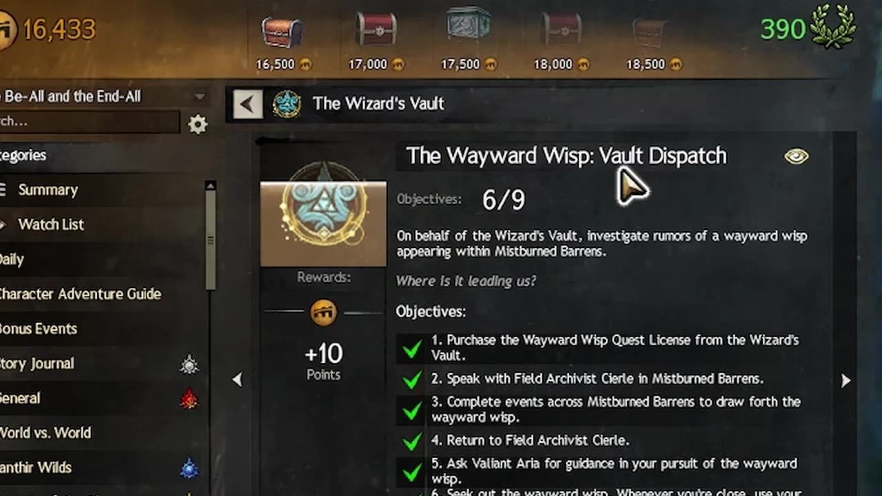 The Wayward Wisp: Vault Dispatch (Achievement Guide) - Guild Wars 2