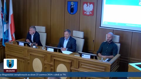IX Kadencja V Sesja Rady Miejskiej w Starym Sączu Nadzwyczajna 1080p
