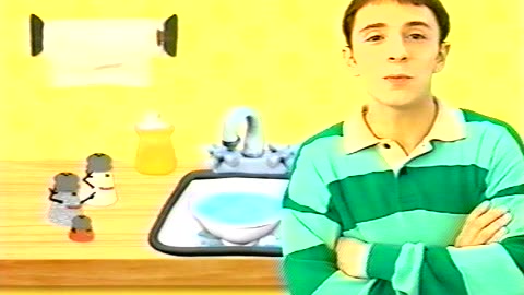 Blue's Clues Stop, Look and Listen! 2000 Canadian VHS