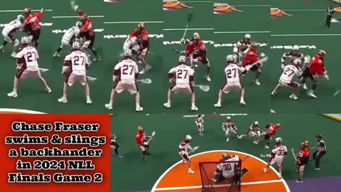 Prototype 518: Chase Fraser swim and backhand goal vs Albany