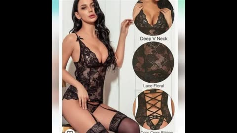 Fuchsia Lingerie Tassel Hollow Sexy Lingerie