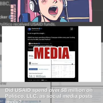 Fact Check: USAID Did NOT Spend Over $8 Million On Politico, LLC