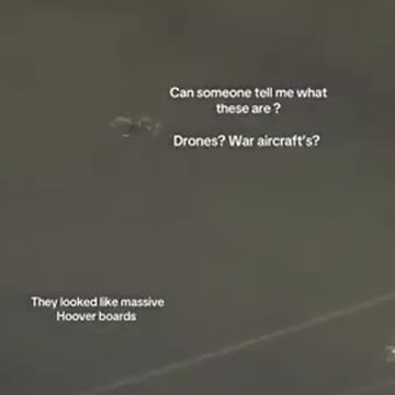 Multiple strange looking Drones were spotted in Beverly Hills California...