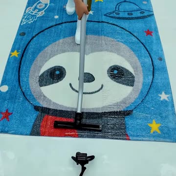 The Child's Carpet Goes From Extremely Dirty To Super Clean - Satisfying ASMR #shorts