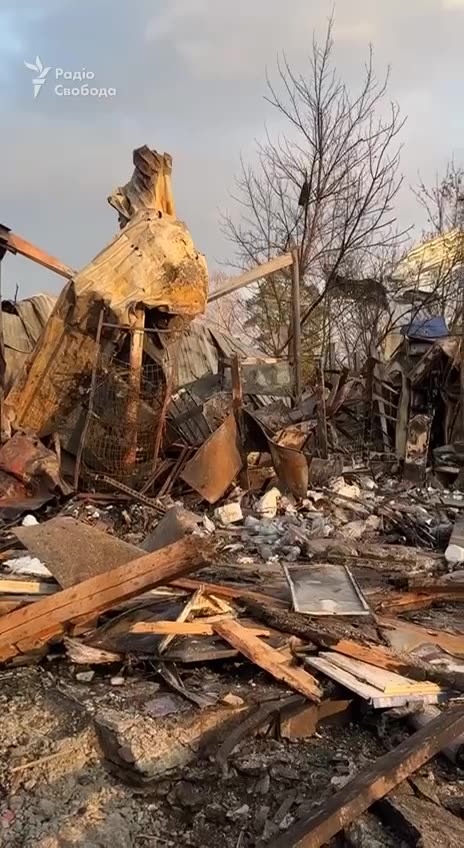 Dnipropetrovsk region, after a Russian strike