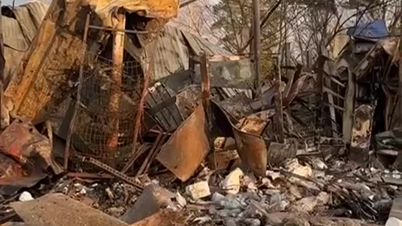 Dnipropetrovsk region, after a Russian strike