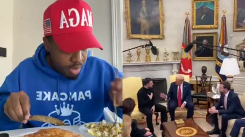 President Trump Kicking Zelensky's Ass WITH Pancakes