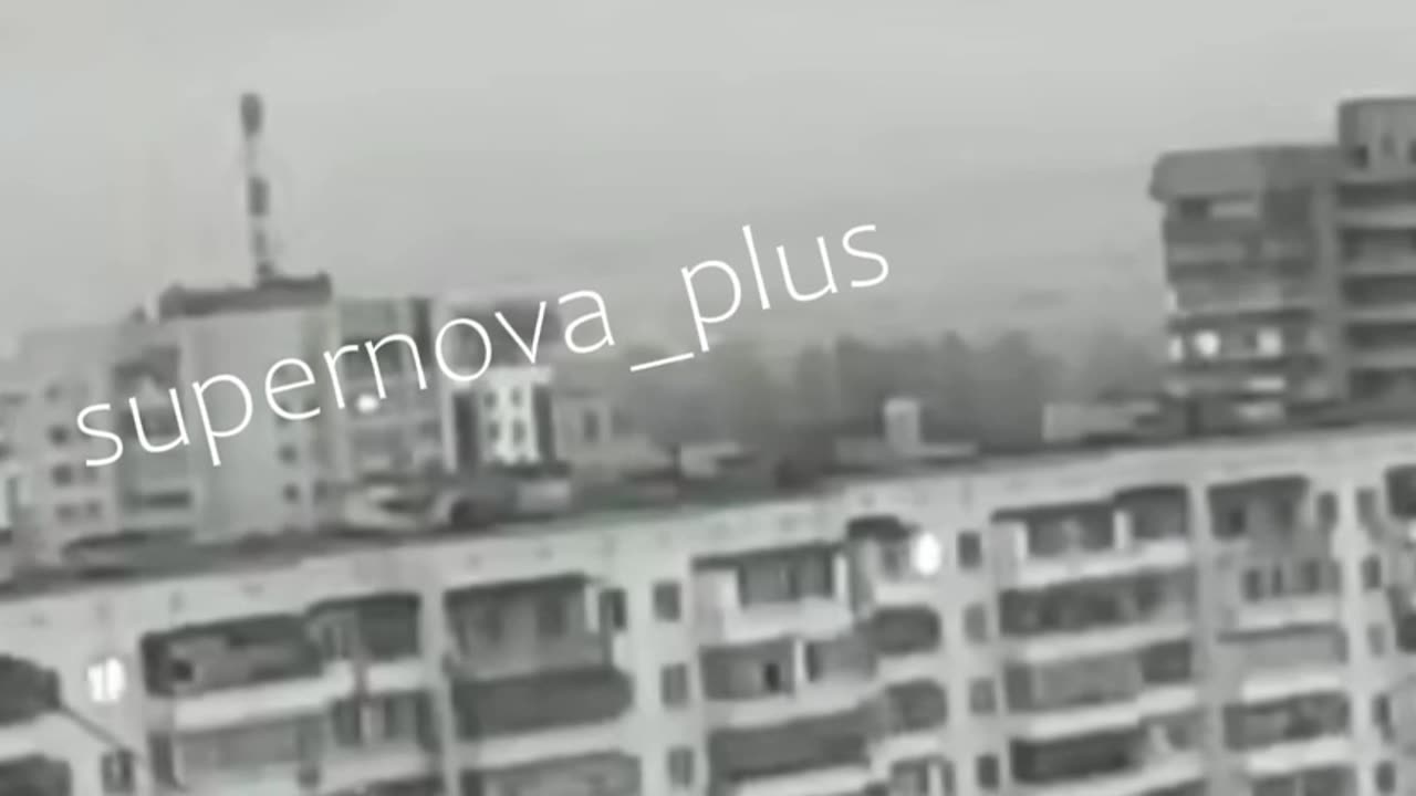 New video of yesterday's attack on Belgorod!