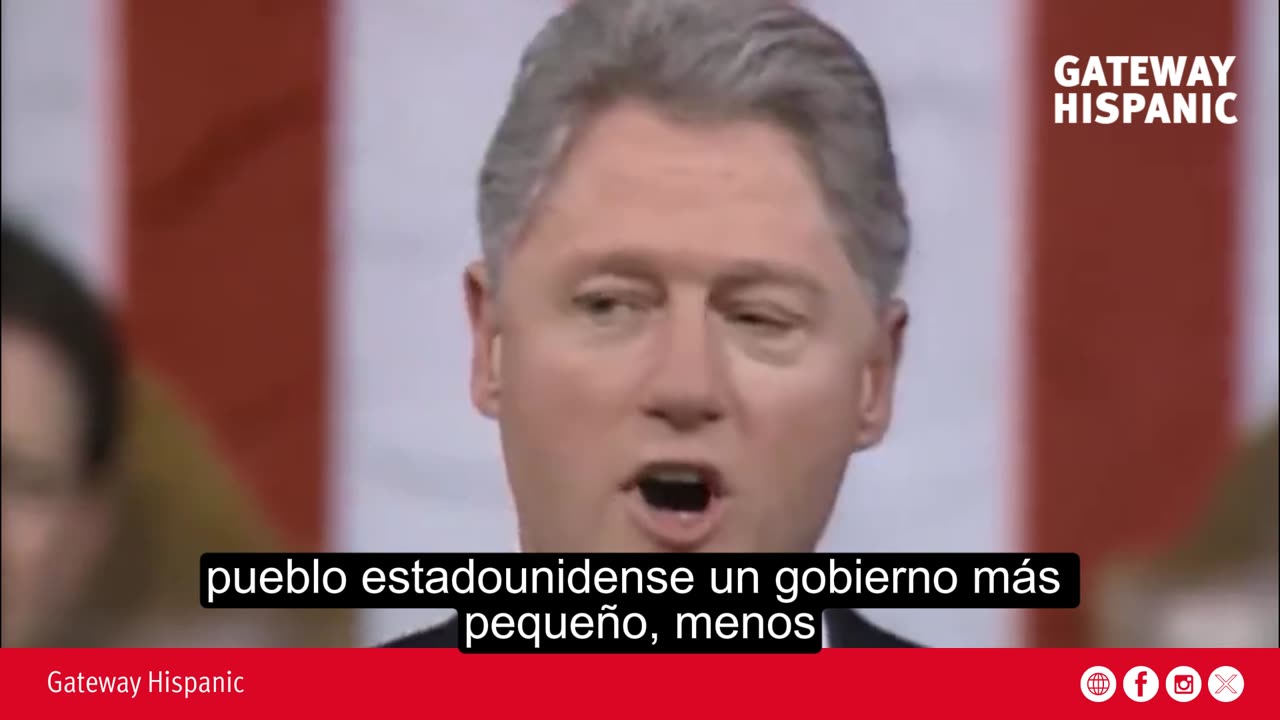 Bill Clinton: "The era of big government is over"