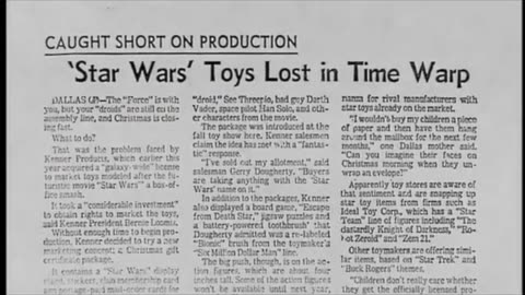 The Star Wars Kenner Toys "Empty Box"