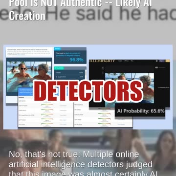 Fact Check: Image Showing Canada's Mark Carney With Jeffrey Epstein In Pool Is NOT Authentic