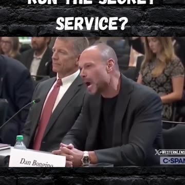 Should Dan Bongino Run the Secret Service???