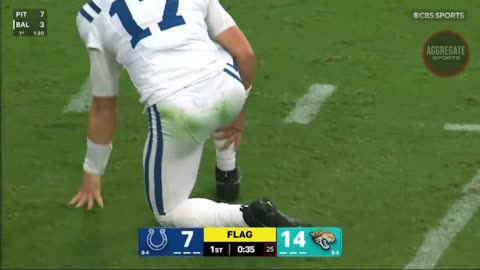 QB Daniel Jones is down after suffering a non-contact right leg/ankle injury.