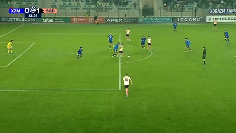 Ljupco Doriev goal and assist for Sogdiana Uzbekistan