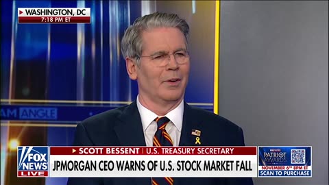 Treasury Sec. Scott Bessent FIRES BACK at JPMorgan CEO Jamie Dimon
