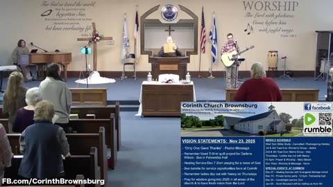 Corinth 11-23-2025: Only One Gave Thanks