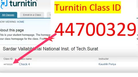 2025 non repository Turnitin Instructor Access with Free Class ID and Enrollment Key