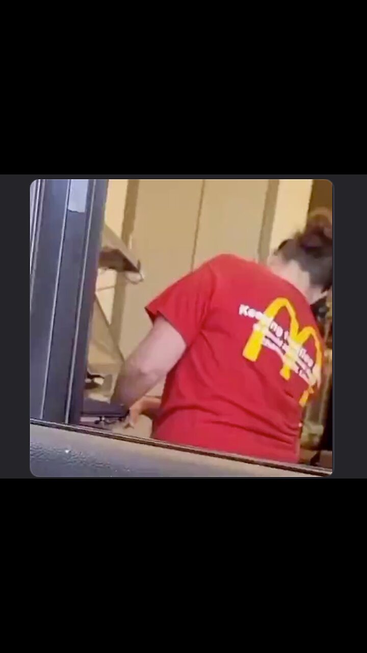 They must be putting some of that special sauce on the "Happy Meals" at this McDonalds...