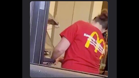 They must be putting some of that special sauce on the "Happy Meals" at this McDonald's...