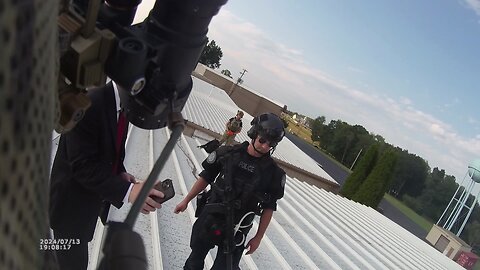 Bodycam footage Beaver Co ESU/SWAT (1of3) Trump Assassination attempt Butler PA, July 13, 2024