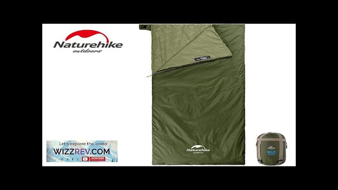 Naturehike lw180 Sleeping Bag Ultralight Cotton Sleeping Bag Spring Summer Sleeping Bag Review