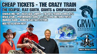 2024 REPEAT - MATH, the eclipse, the shape of the Earth, GIANTS, a cloud city, portals & Chupacabra