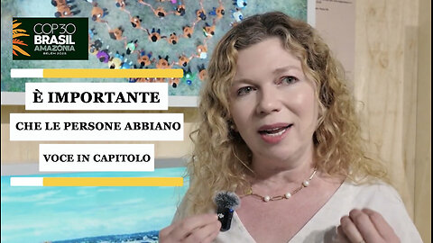 L'importanza del dialogo nella risposta alla sfida climatica | Cynthia Córdoba Serrano | COP30