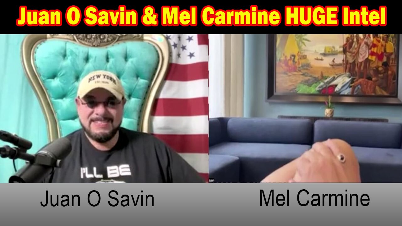 Juan O Savin HUGE Intel 2/7/25: "FBI Corruption! Breaking News By Juan O Savin & Dr. Mel Carmine"