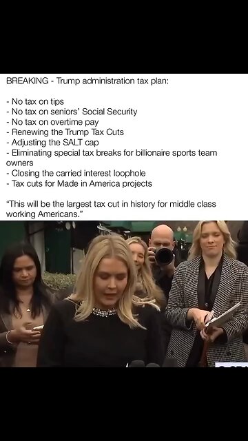 Captioned - Trump administration tax plan