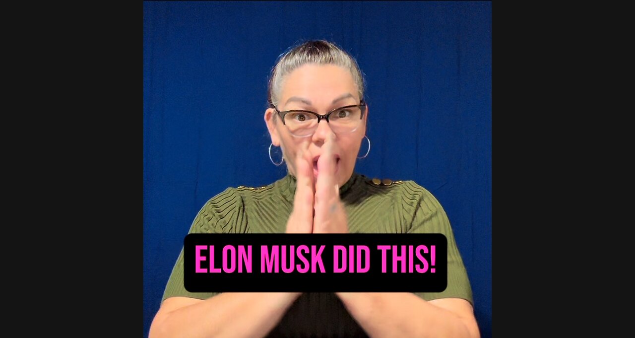 🚨 Elon Musk DID This! 😱 #ASL #deaf #signlanguage