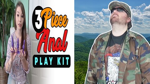 3 Piece Anal Play Kit - Butt Plug Trainer Kit - Best Anal Plugs Reviews (LSTBG) - Reaction! (BBT)