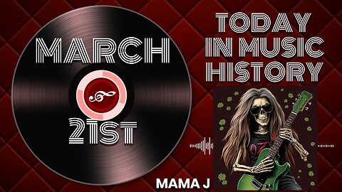 This Day in Music History! March 21 (Rock n Roll, Aliens, UFOs, Ozzy Osbourne)