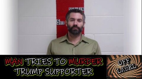 Man Vandalizes Trump Supporter's Property THEN Tries To Unalive Him