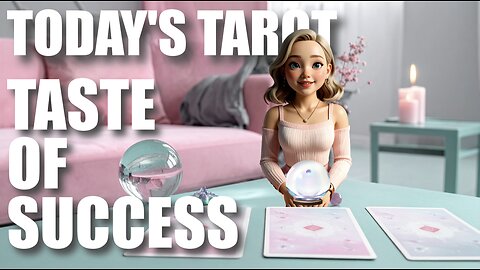 A taste of success 🩷 Today's Tarot with Claire Louise Hay