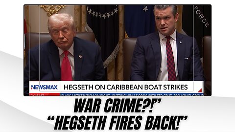 War Crime or Fake News- Pete Hegseth STRIKES BACK at Media!