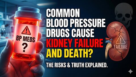 Common Blood Pressure Drugs Cause Kidney Failure and Death