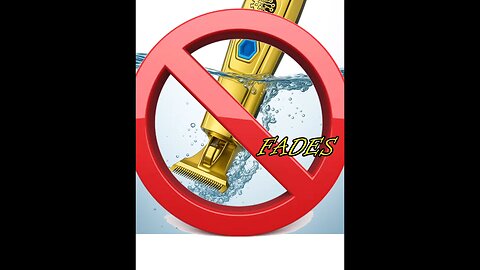 Do not use water to clean clippers