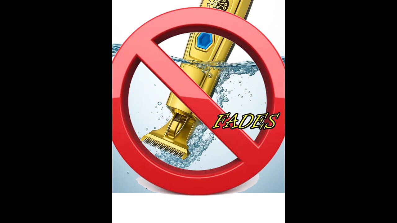 Do not use water to clean clippers