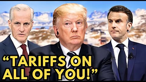 Trump ANNOUNCES Tariffs On Europe Over Greenland