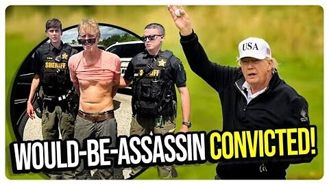 Trump Golf Course Assassin Convicted | Chaos in Court as Ryan Routh Stabs Himself WITH A PEN!