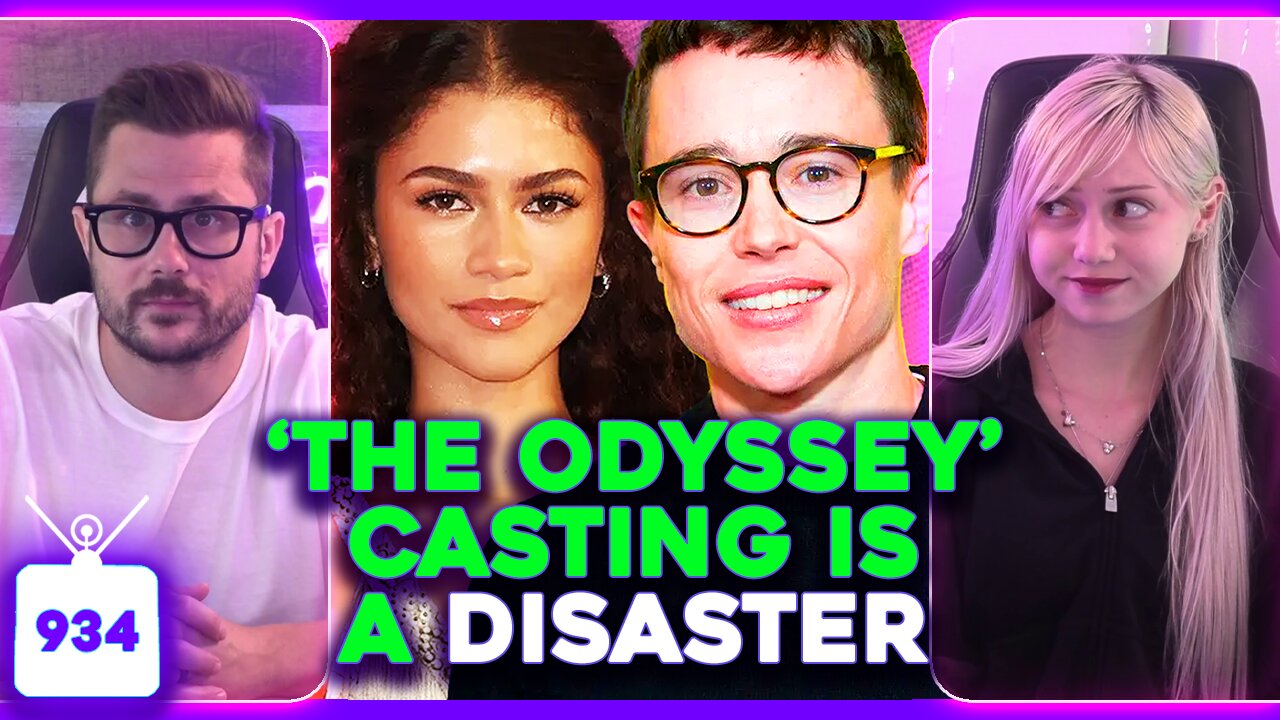 Elliot Page Is Back in THE ODYSSEY, Disney Hiring White Princess? Alec Baldwin CRASHES OUT | Ep. 934